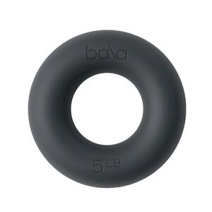 NWT The Power Ring by Bala - 5lb Charcoal Black Weight Pilates